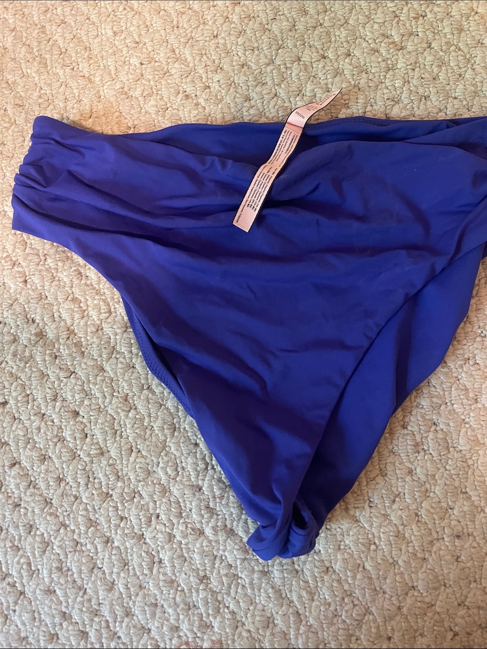 Women’s High-Waist Bikini Bottom - Royal Blue